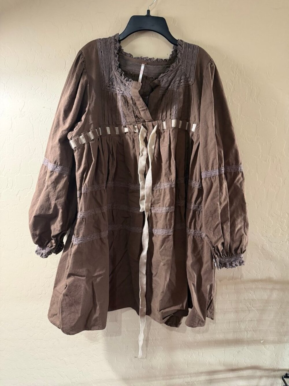 Free people tea tome bohemian tunic dress
